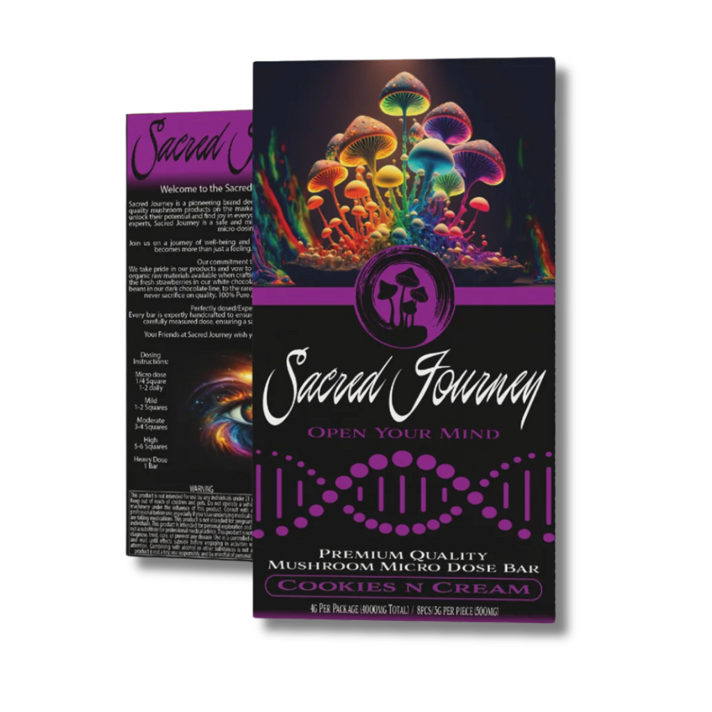 Sacred Journey Mushroom Chocolate Bar 8G
