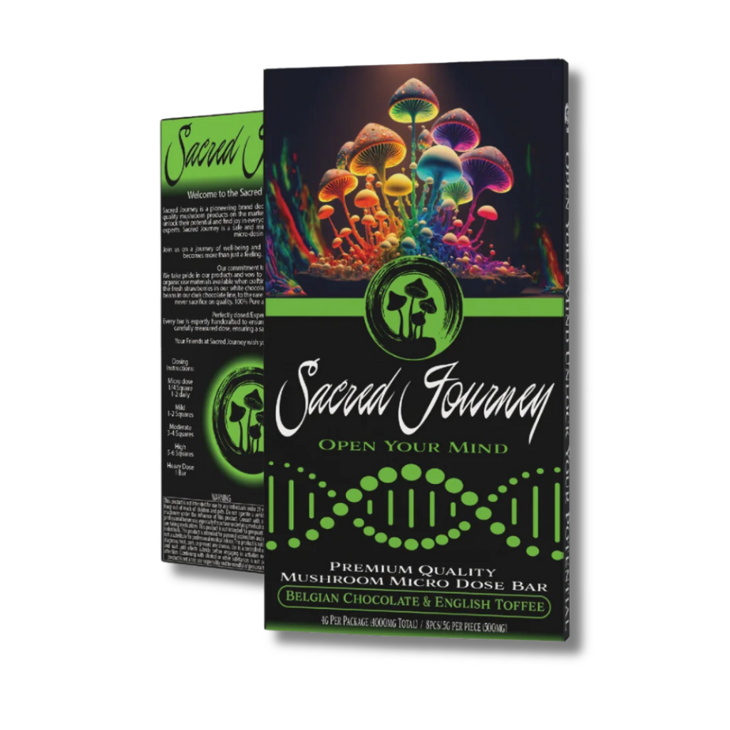 Sacred Journey Mushroom Chocolate Bar 8G