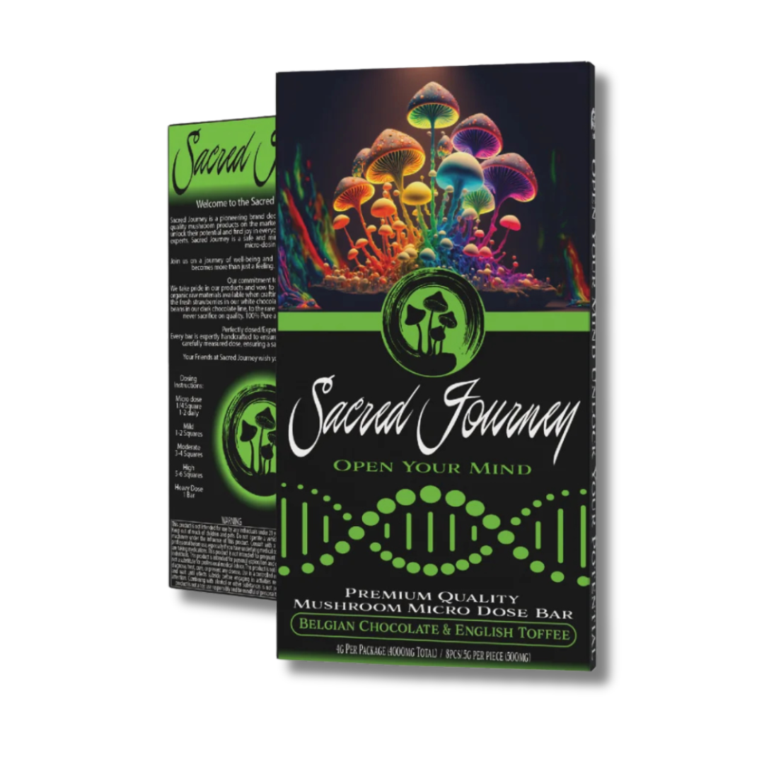 Sacred Journey Mushroom Chocolate Bar 8G