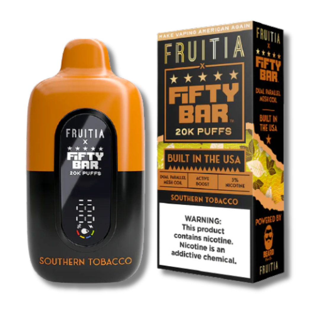Southern Tobacco Fifty Bar X Fruitia Disposable 20K 