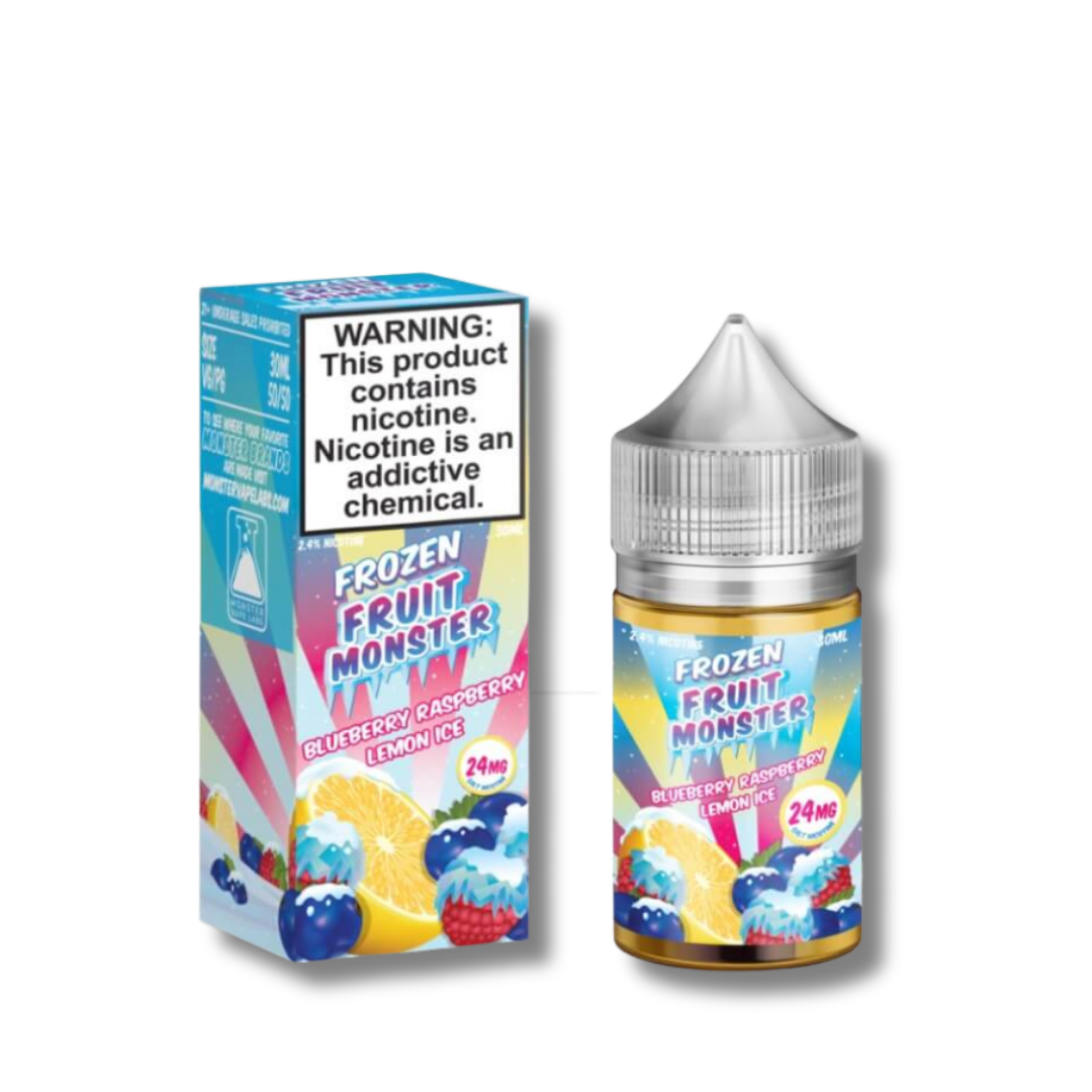 Frozen Fruit Monster Salt Nicotine Vape Juice 30mL - Blueberry Raspberry Lemon Ice