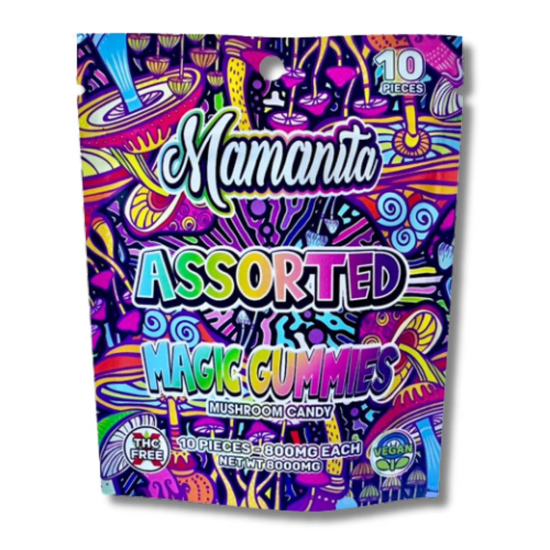 Mamanita Magic Amanita Mushroom Gummies 8000MG 10 Pack