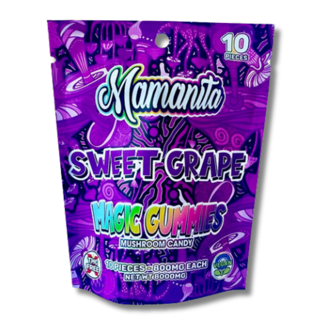 Mamanita Magic Amanita Mushroom Gummies 8000MG 10 Pack