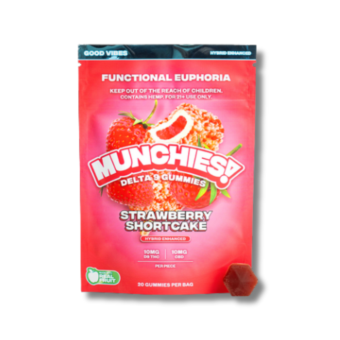 Munchies! Functional Euphoria Delta 9 THC Gummies 400MG