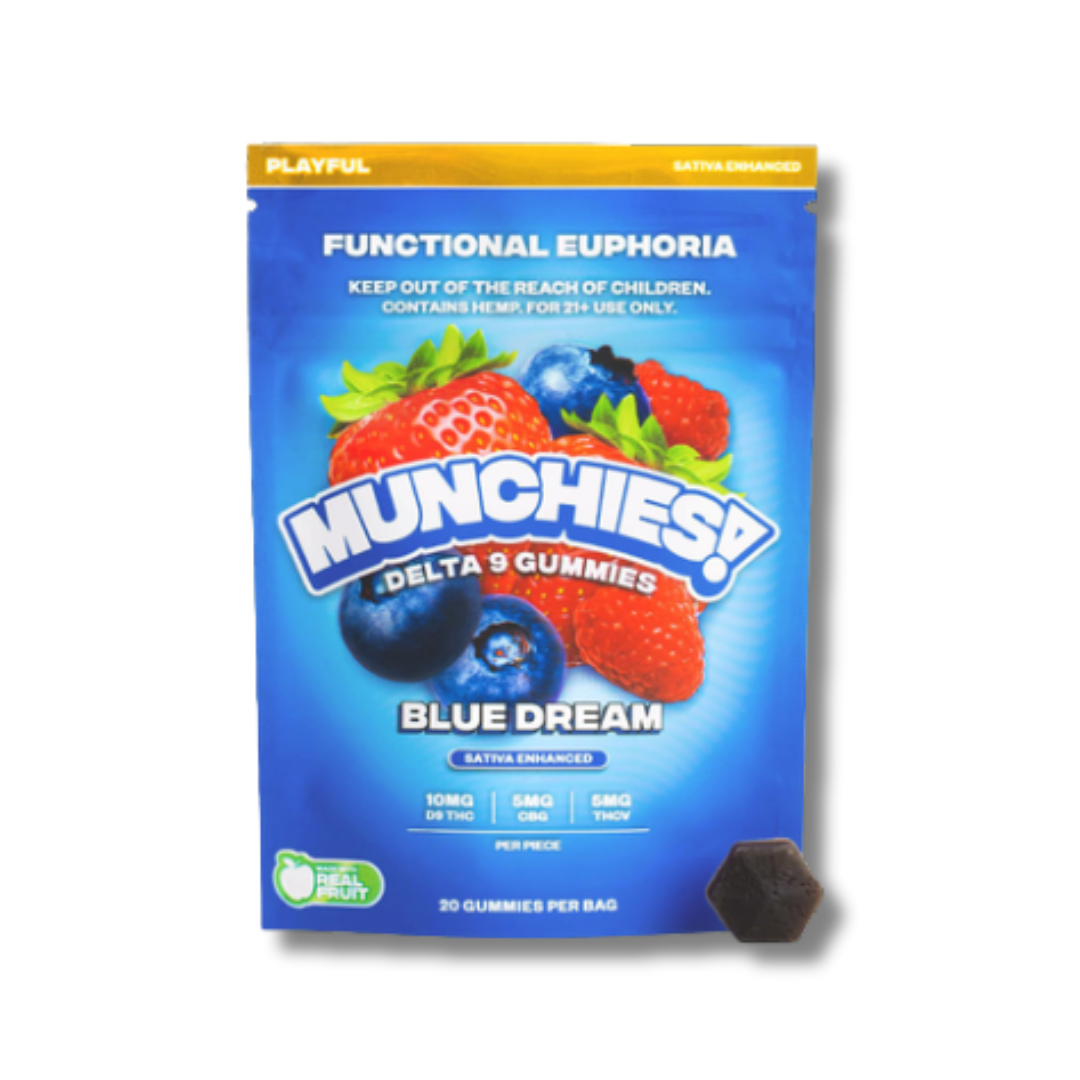 Munchies! Functional Euphoria Delta 9 THC Gummies 400MG