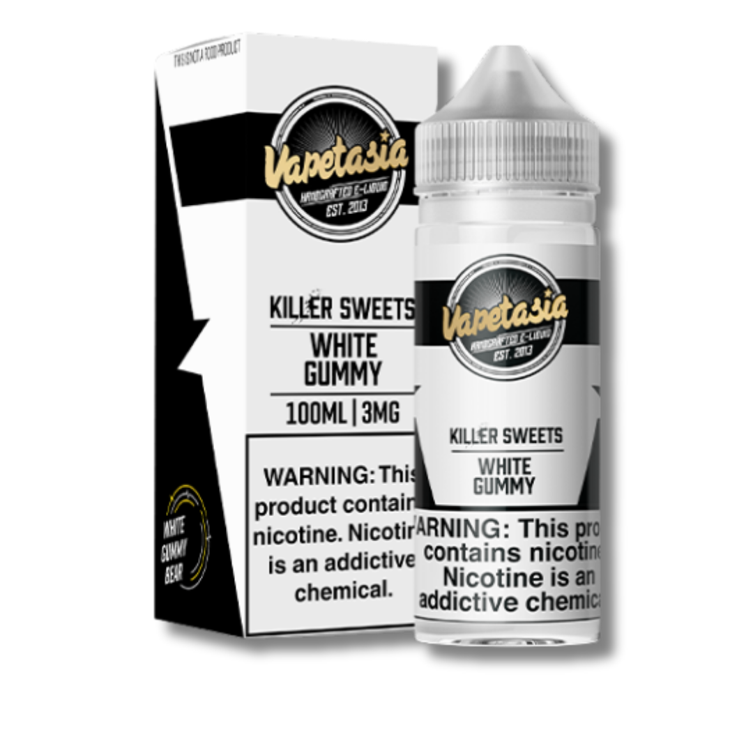 Vapetasia Premium Freebase E-Liquid 100mL - White Gummy 3MG