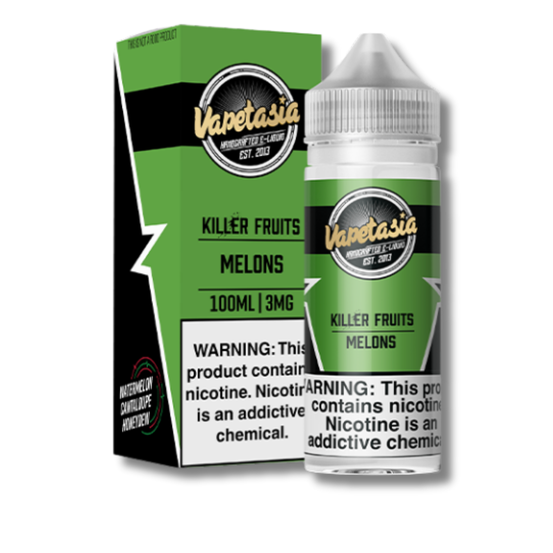 Vapetasia Premium Freebase E-Liquid 100mL - Melons 3MG
