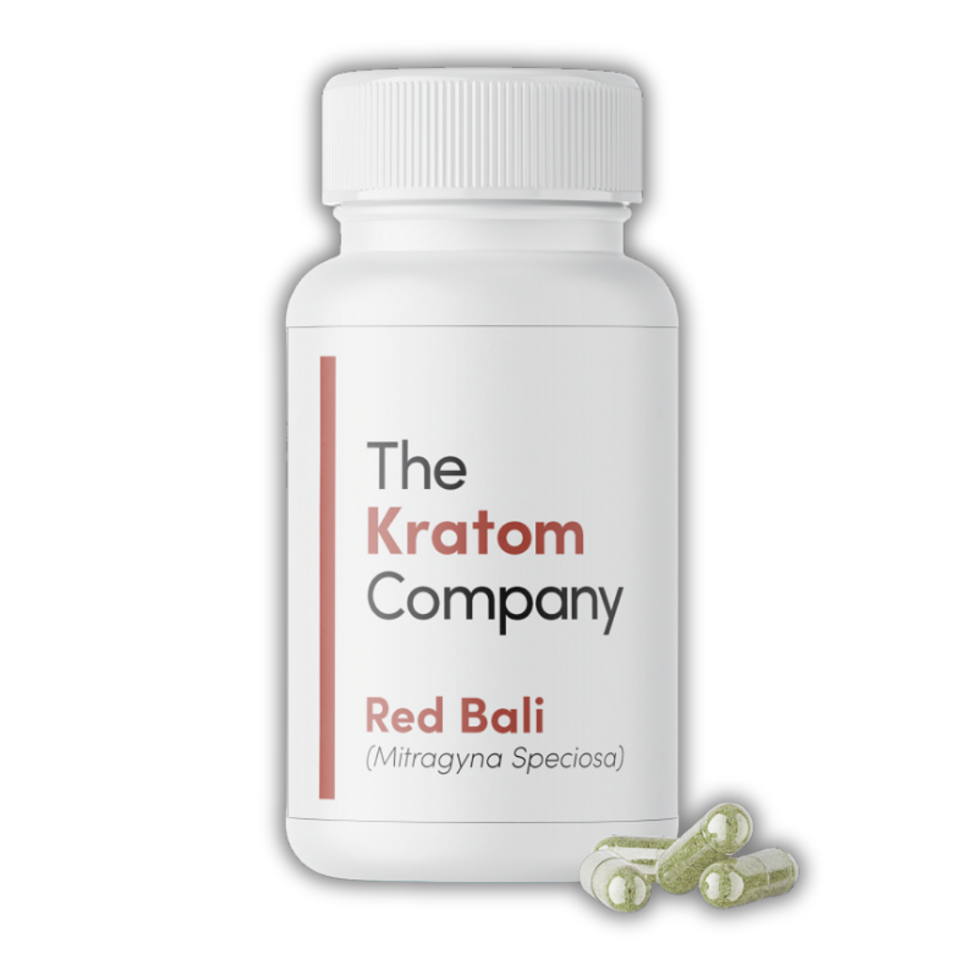 The Kratom Company Premium Kratom Capsules Jar