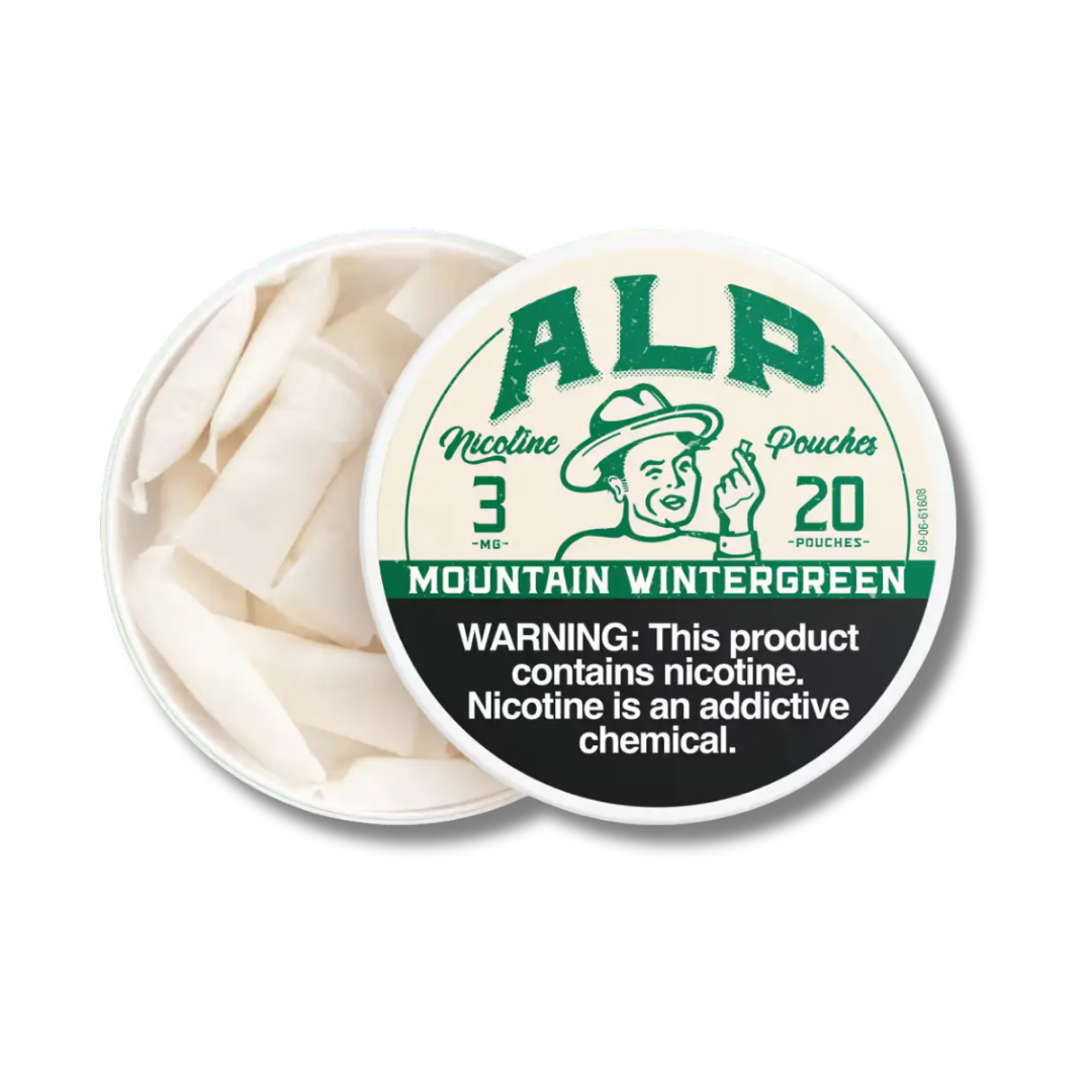 ALP Nicotine Pouches - Mountain Wintergreen 3MG