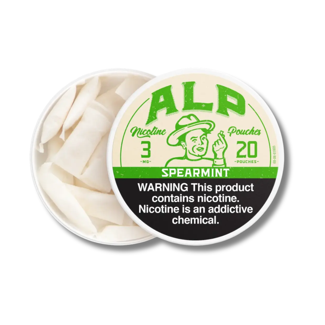 ALP Nicotine Pouches - Spearmint flavor 3mg