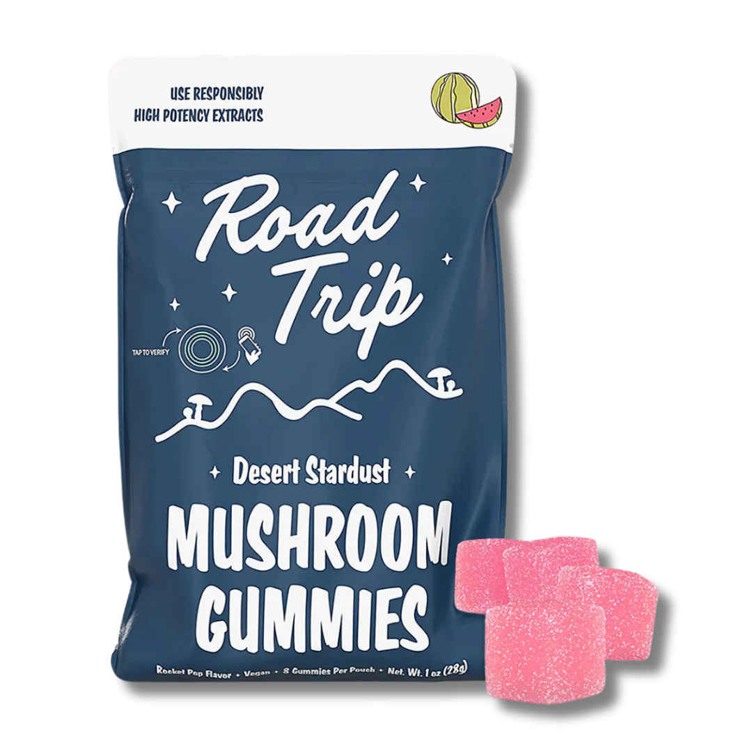 Road Trip Mushroom Gummies Desert Stardust 8 Pack - Watermelon