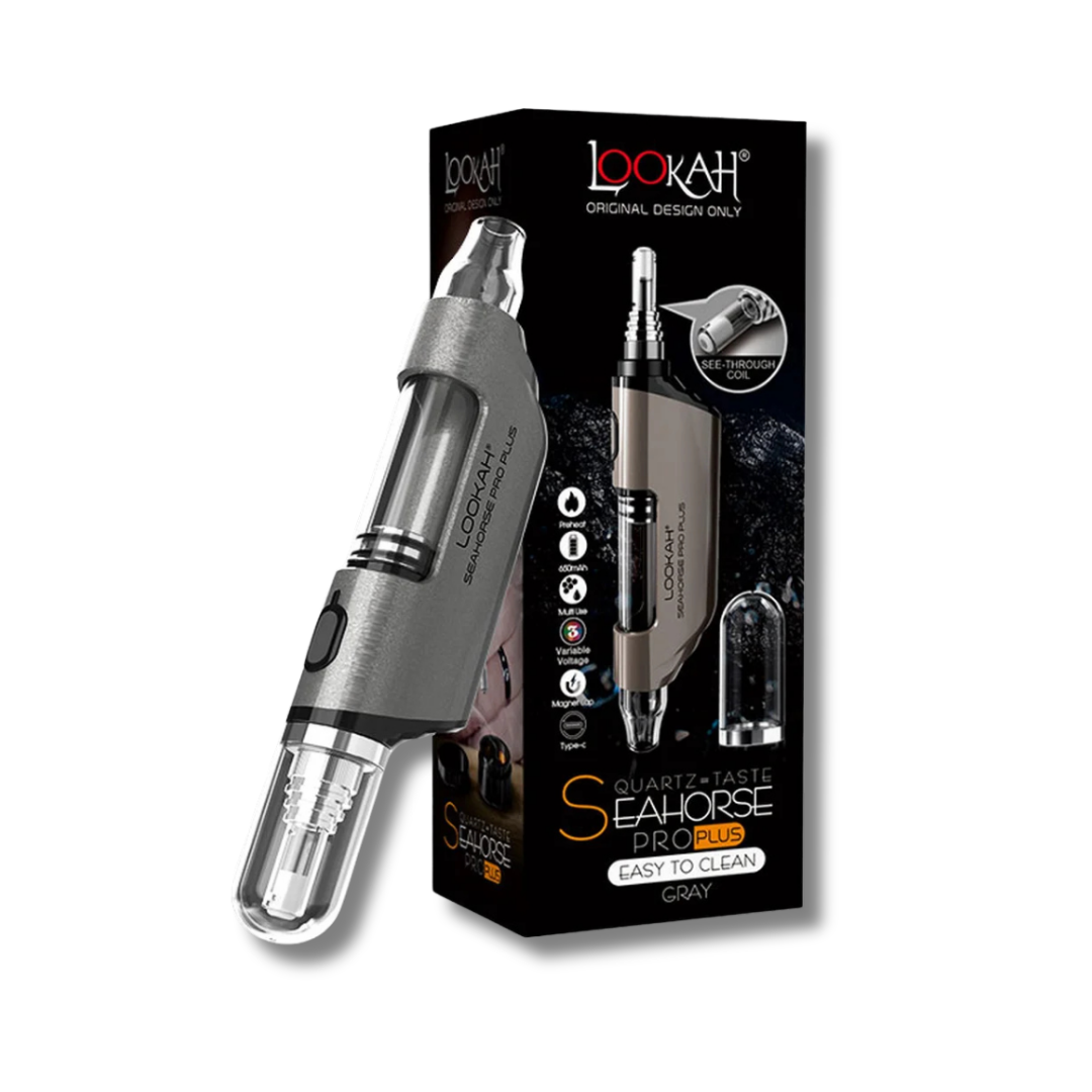 Lookah Seahorse Pro Plus Electric Nectar Collector  - Gray Color