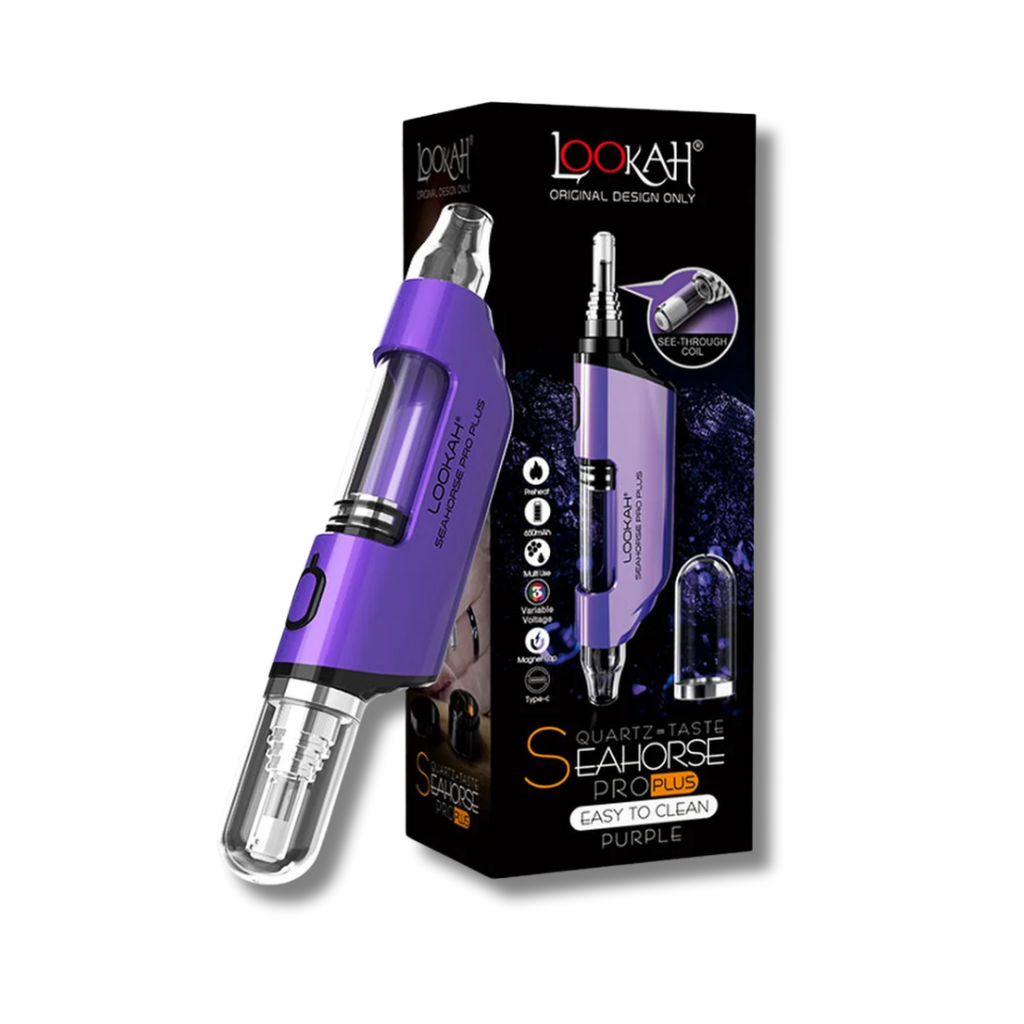 Lookah Seahorse Pro Plus Electric Nectar Collector - Purple