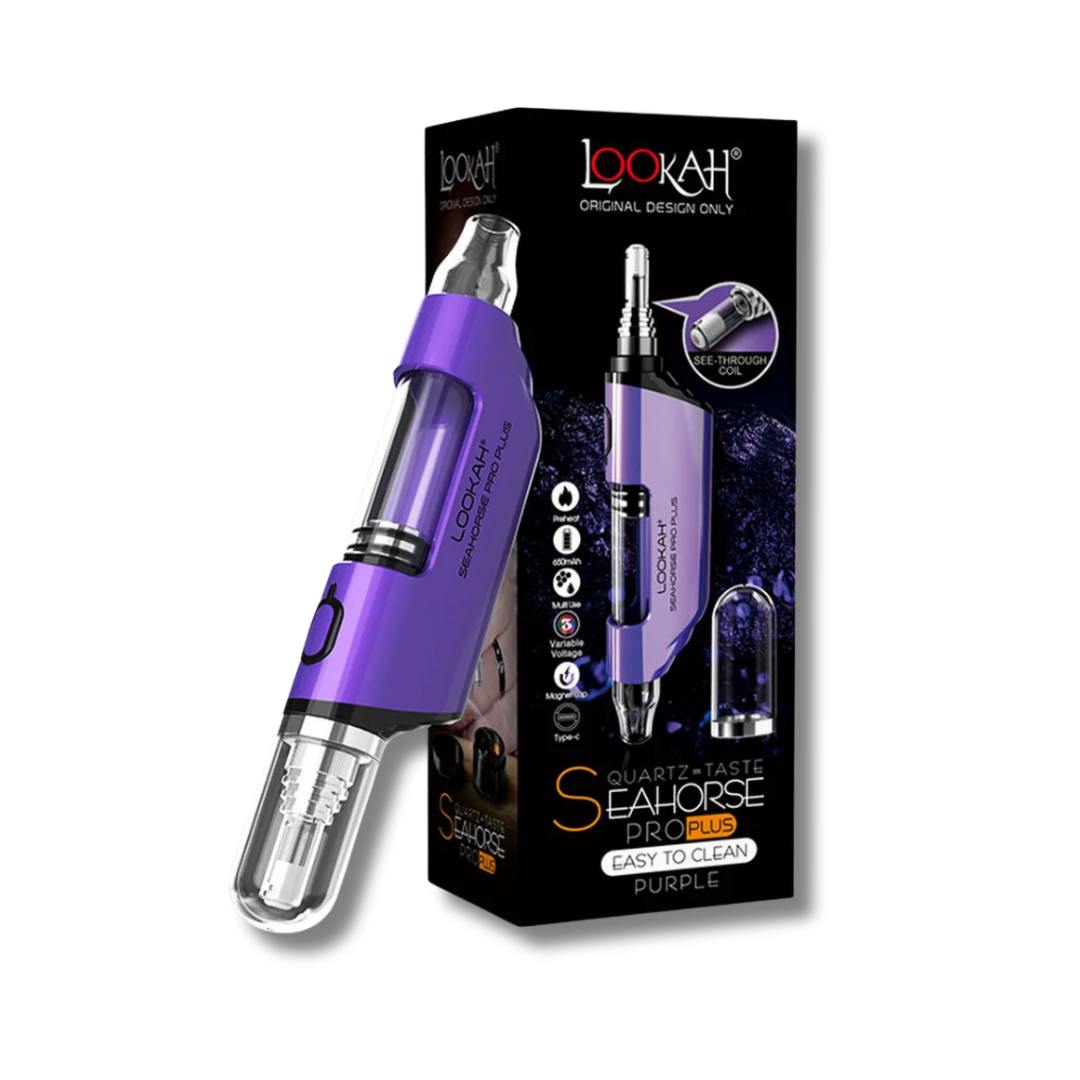 Lookah Seahorse Pro Plus Electric Nectar Collector - Purple