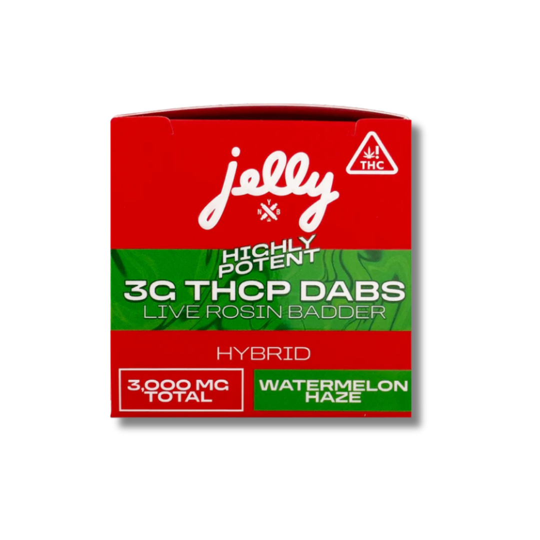 NYB Jelly THCP Live Rosin Badder 3G Dabs - Watermelon Haze