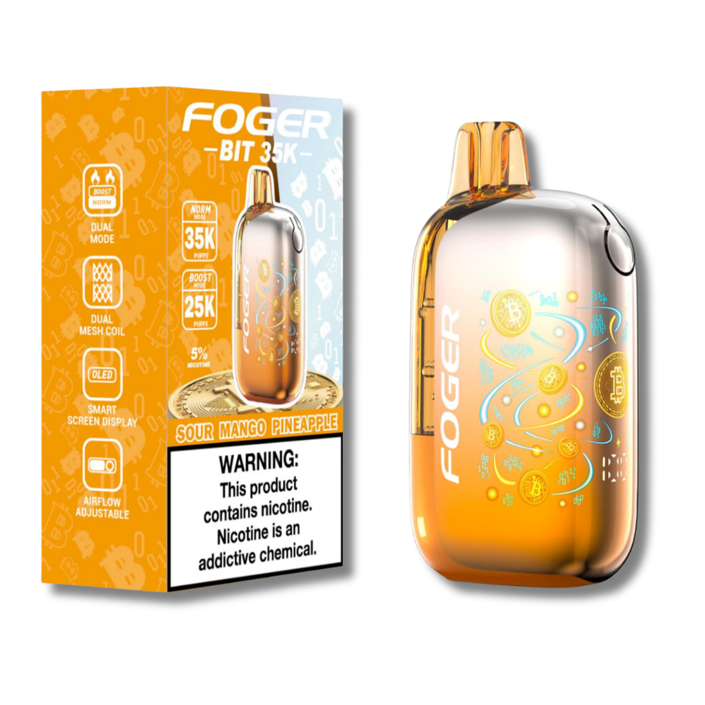 Foger Bit 35K Disposable Vape - Sour Mango Pineapple