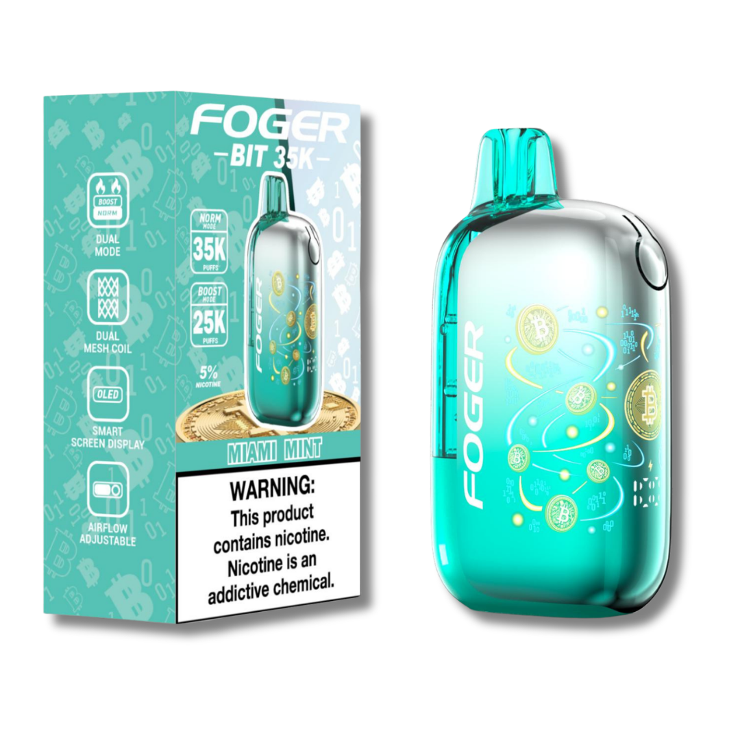 Foger Bit 35K Disposable Vape - Miami mint