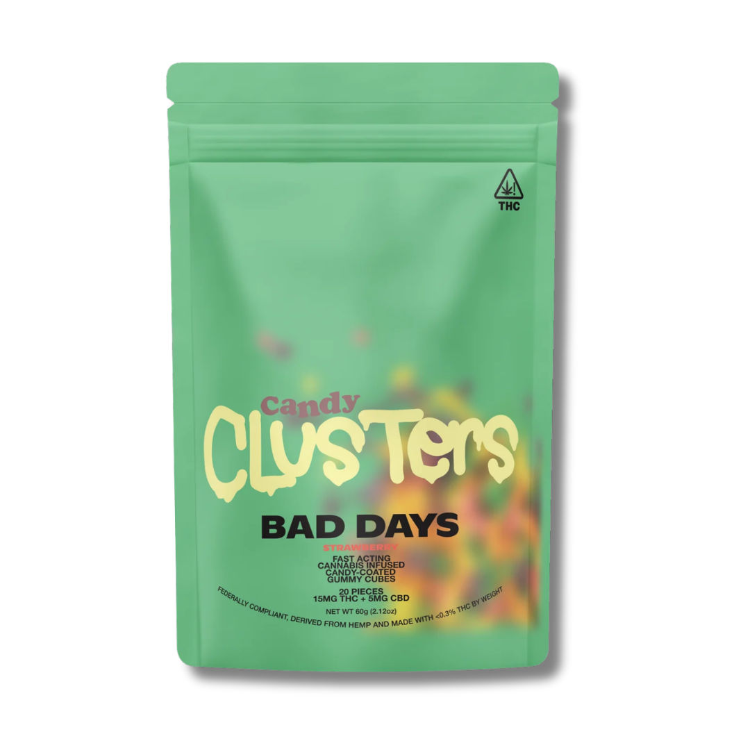 Bad Days Delta 9 THC Candy Clusters 400MG