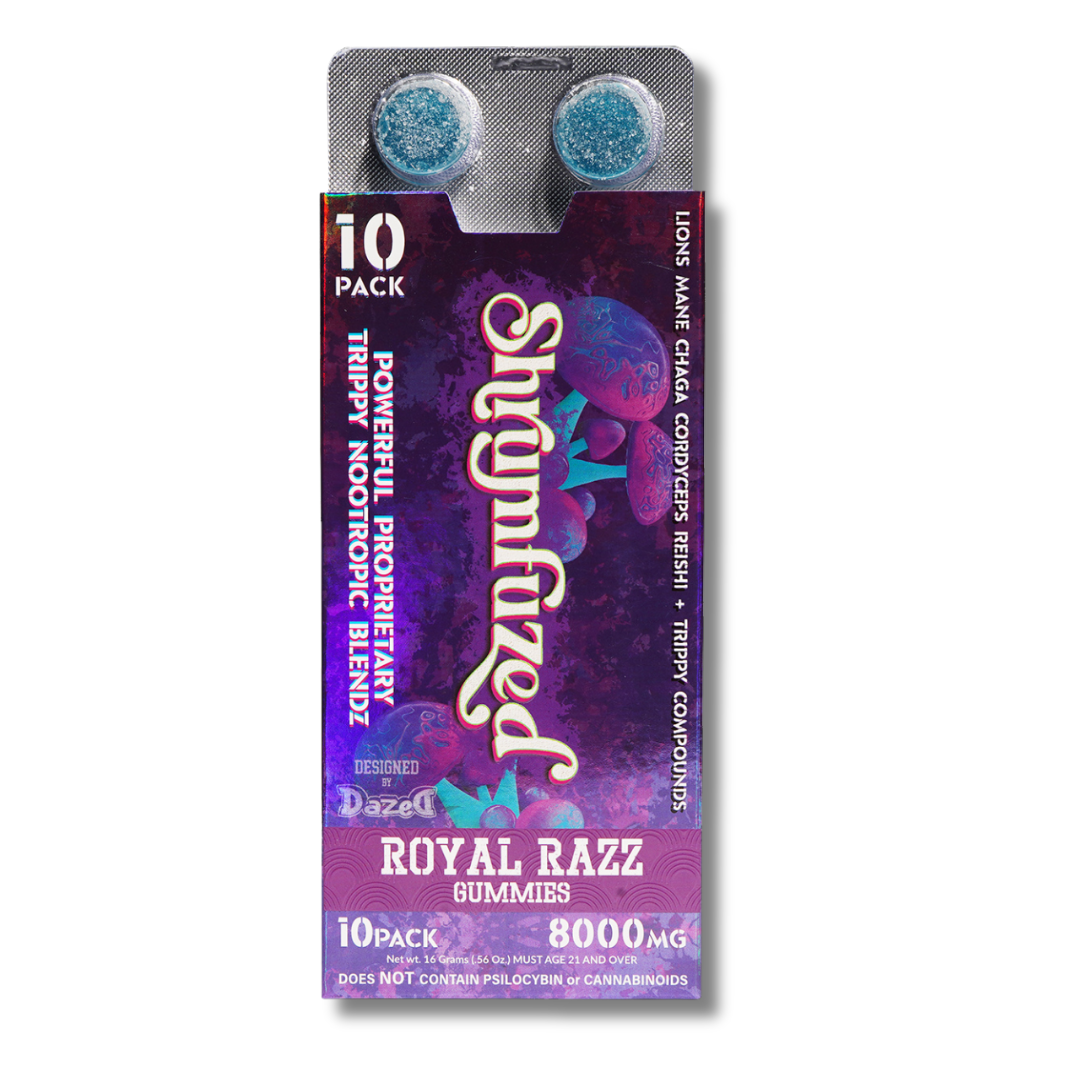 Dazed Shrumfuzed Mushroom Gummies 8000mg