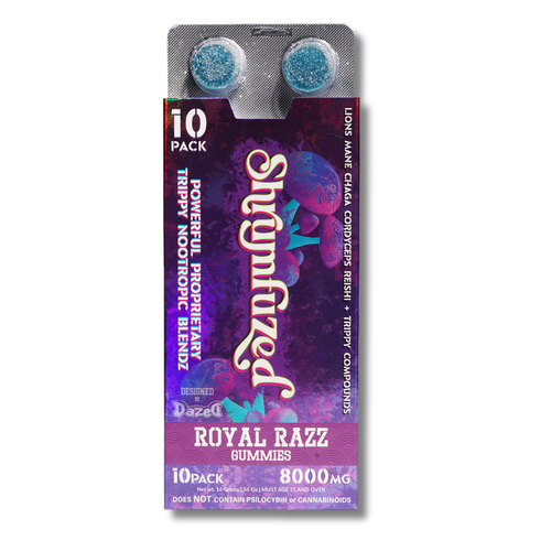Dazed Shrumfuzed Mushroom Gummies 8000mg