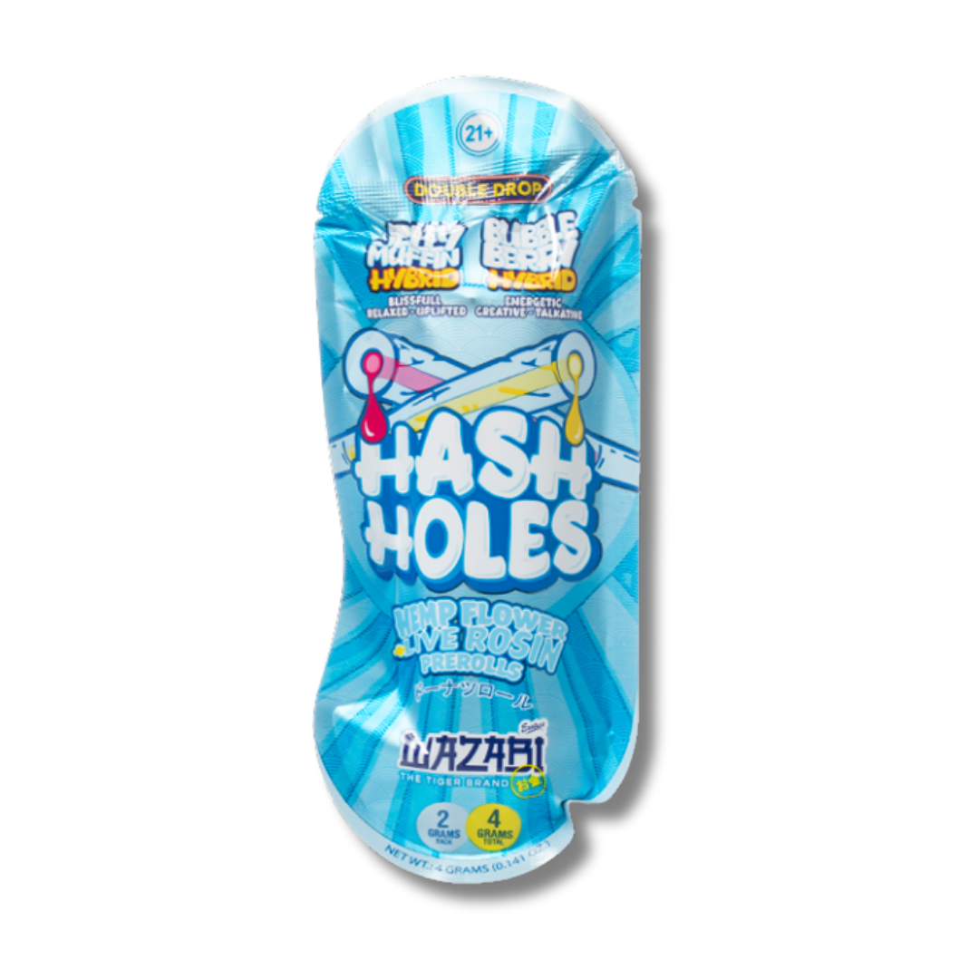 Wazabi Exotics THCP Hash Hole Pre Rolls 2 Pack