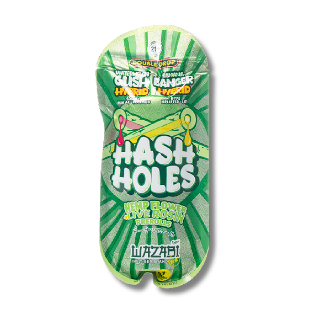 Wazabi Exotics THCP Hash Hole Pre Rolls 2 Pack