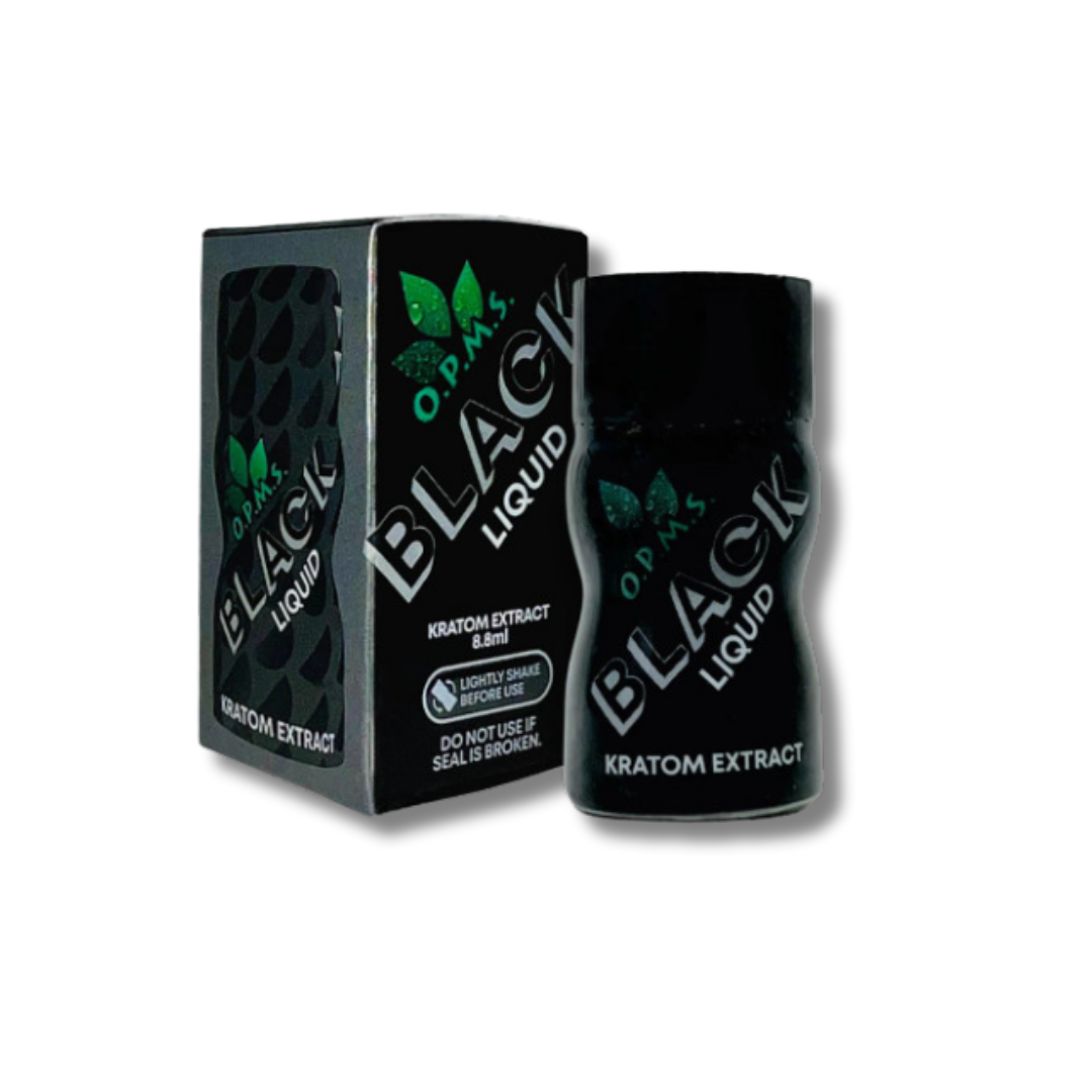 OPMS Black Liquid Kratom Extract Shot 375MG