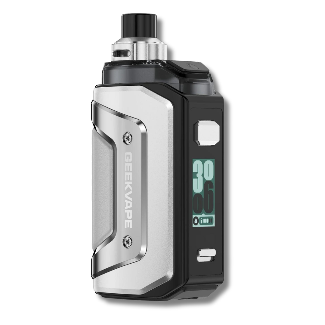 Geekvape Aegis Hero 5 Starter Kit - Steel Silver