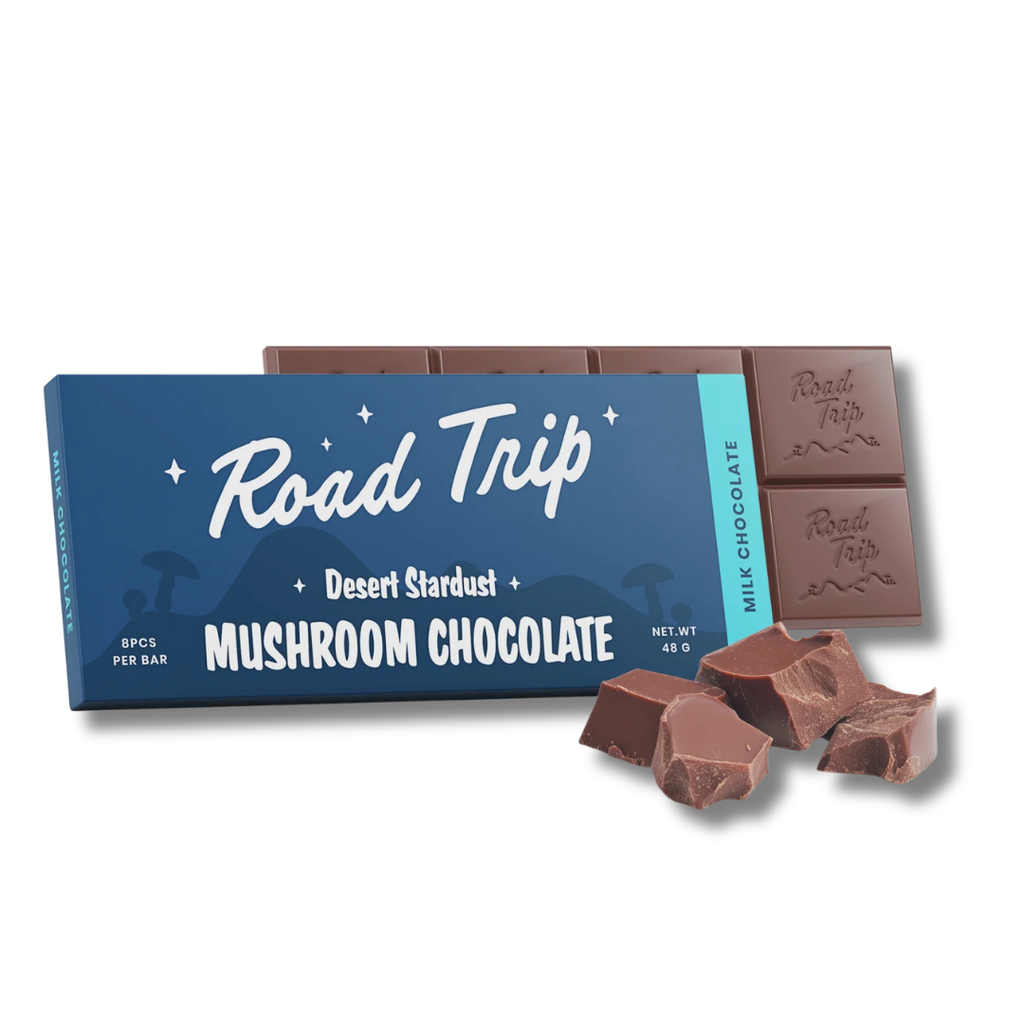Road Trip Desert Stardust Mushroom Chocolate Bar 48 Grams - Milk chocolate