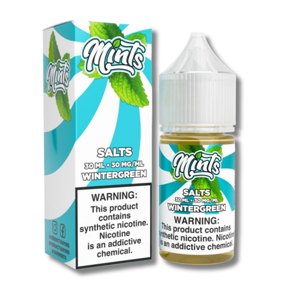 The Mints Salt Nicotine Juice 30mL - Wintergreen