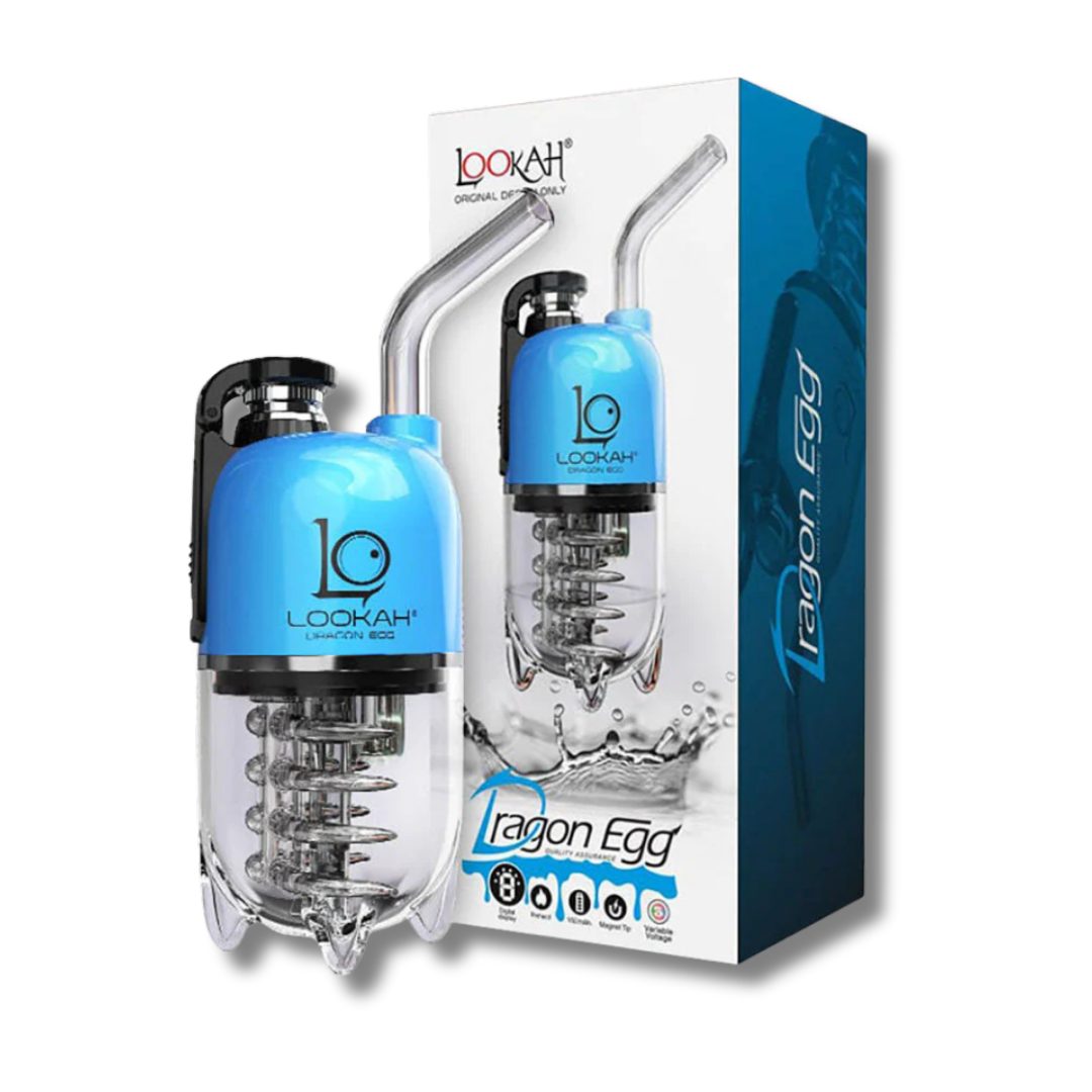 Lookah Dragon Egg Portable Handheld E-Rig - Blue