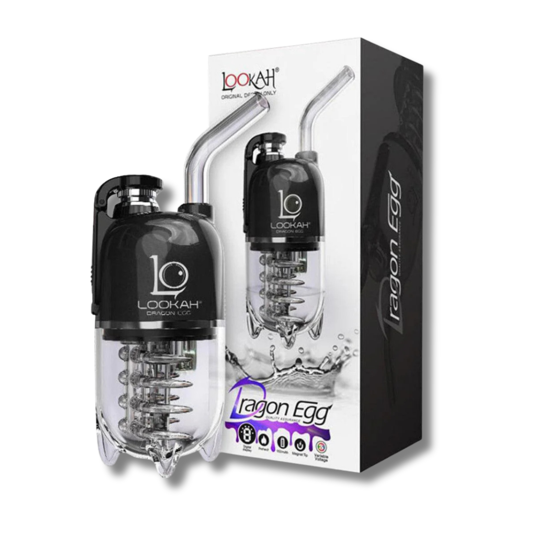 Lookah Dragon Egg Portable Handheld E-Rig - Black