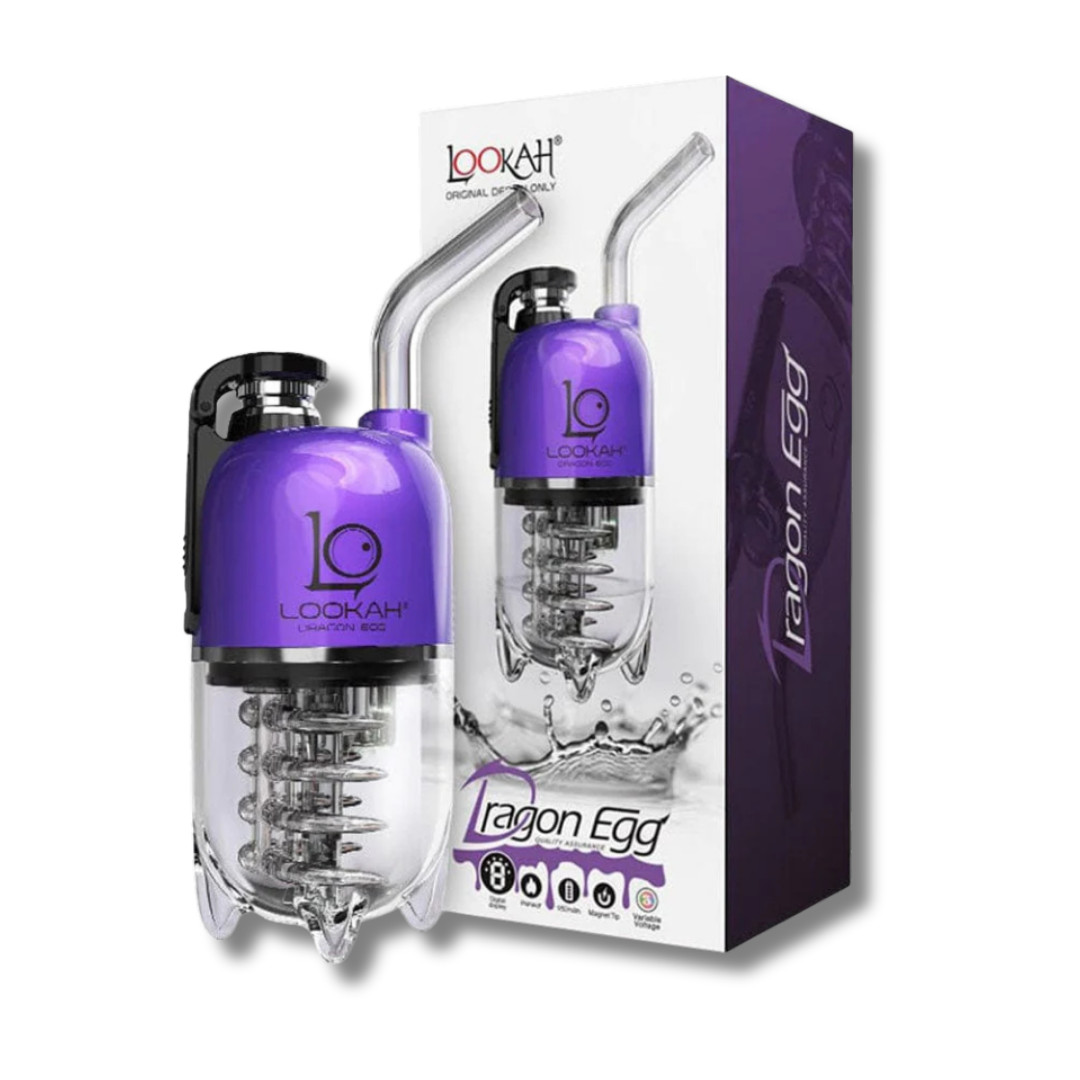 Lookah Dragon Egg Portable Handheld E-Rig - Purple