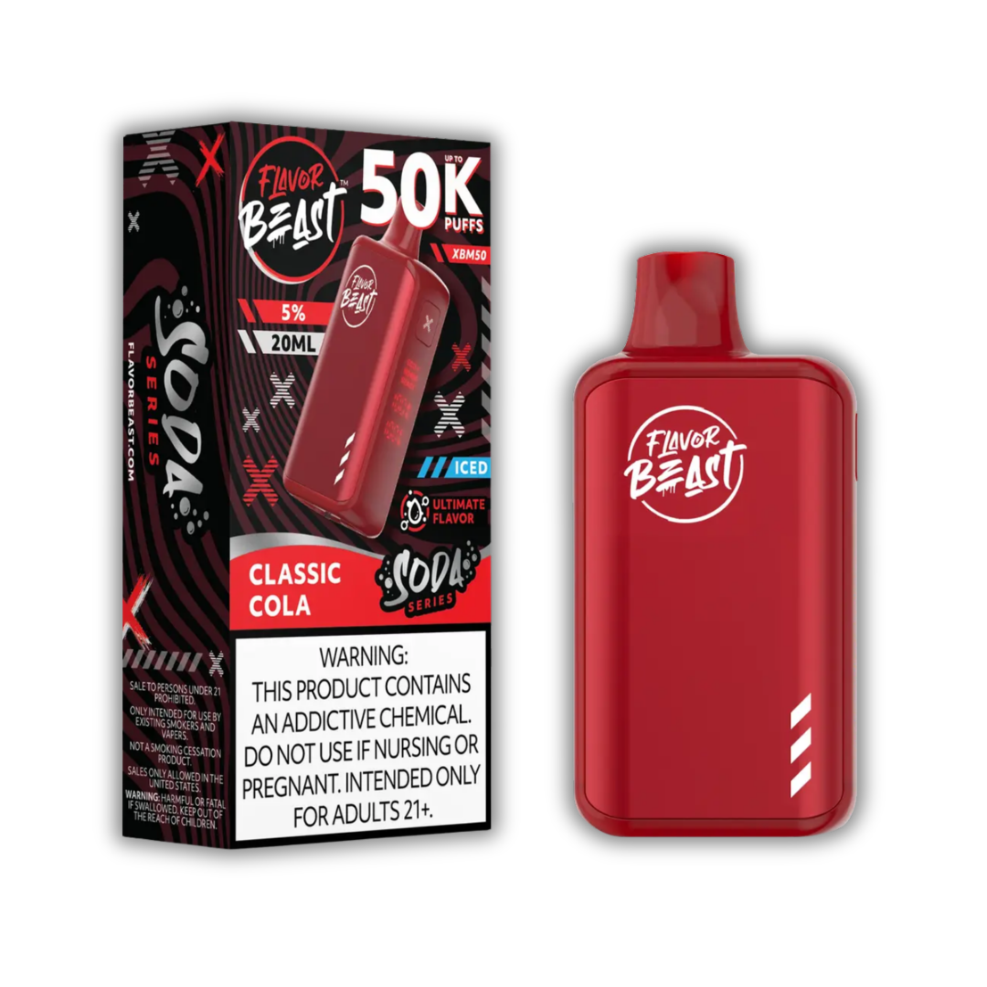 Flavor Beast XBM50 50K Disposable Vape